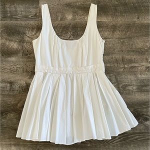 Miu Miu babydoll micro mini dress 🕊️